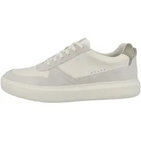 GEOX DEIVEN A Sneaker, Off White/White, 44 EU