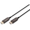 AOC Hybrid Fiber Optic Cable DisplayPort 1.4 Kabel schwarz, 15m (AK-340107-150-S)