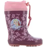 Leomil Frozen Gummistiefel Mädchen Elsa gummistiefel 30, Für nassen Tagen, Lila - 30 EU