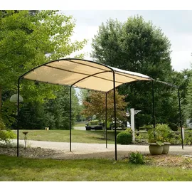 ShelterLogic Carport Unterstand 2,70 x 4,90 m beige