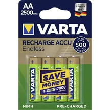 Varta Endless Ready to Use Mignon AA 4 St.