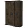MASSIVMOEBEL24.DE Kleiderschrank Mango 140 x 200 x 65 cm Grau