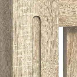 vidaXL MDF Heizkörperverkleidung 78 cm