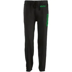 multifanshop Jogginghose - Münster - Bund & Seite - Druck grün - Trainingshose