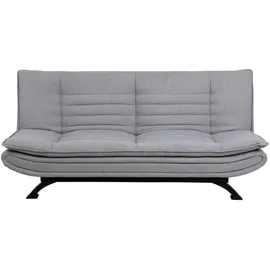 Actona Schlafsofa Mikrofaser 3-Sitzer Grau