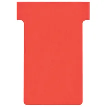 Franken Kartentafel Zubehör T-Karten, Index 3, 100 Stück, rot, TK301