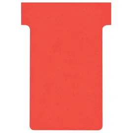 Franken Kartentafel Zubehör T-Karten, Index 3, 100 Stück, rot, TK301