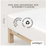 schlafgut Premium Baumwolle 140 x 200 - 160 x 220 cm full white