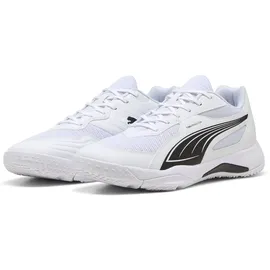 Puma Solarflash III Hallenschuhe, weiß, Puma Schwarz, 40 EU