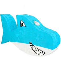 Boland Pinata Hai, Blau/Weiß, Größe 27 x 60 cm