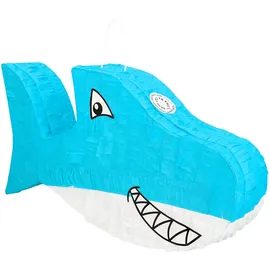 Boland Pinata Hai, Blau/Weiß, Größe 27 x 60 cm