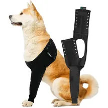 Suitical Recovery Sleeve Hund Schwarz XL