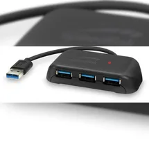 Speedlink SNAPPY EVO USB Hub 4-Port, schwarz