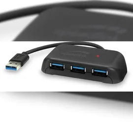 Speedlink SNAPPY EVO USB Hub 4-Port, schwarz