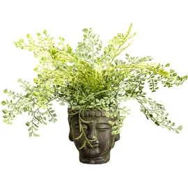 Creativ green Kunstpflanze CREATIV GREEN "Adianthumbusch", grün, H:35cm, Kunstpflanzen, Kunstpflanze, im außergewöhnlichen Gefäß
