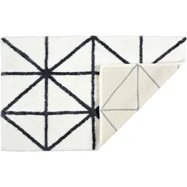 Schöner Wohnen Badteppich Barbados Schwarz 67 x 110 cm