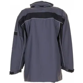 Planam PLALINE Regenjacke Unisex Schiefer/Schwarz L