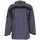 Planam PLALINE Regenjacke Unisex Schiefer/Schwarz L