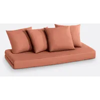 SO"HOME Matratze Und Kissen Für Schlafsofa Giada' terrakotta 80 x 190 cm