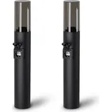 SSC-LUXon Außenleuchte Edelstahl Höhe 50 cm 1x E27 schwarz