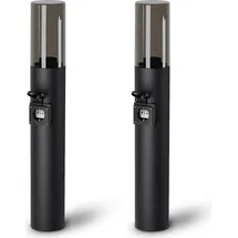 SSC-LUXon Außenleuchte Edelstahl Höhe 50 cm 1x E27 schwarz
