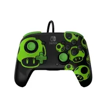 PDP Rematch Wired Controller Glow in the Dark blau Nintendo Switch