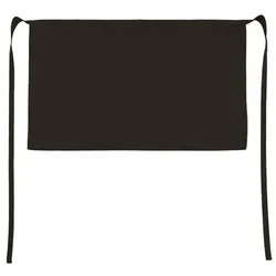 BRUSSELS Short Bistro Apron: One Size / Brown