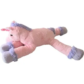 Geschenkestadl XXL Einhorn Rosa Plüschtier 110 cm riesen groß Kuscheltier