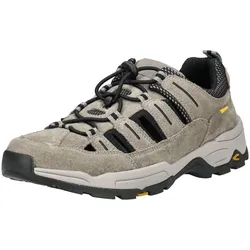 Schnürschuh CAMEL ACTIVE "camel active Halbschuhe Leder", Herren, Gr. 44, grau, Leder, casual, Schuhe