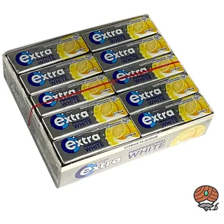 Extra® PROFESSIONAL WHITE CITRUS Kaugummis 30x 10 Dragees, 30 St.