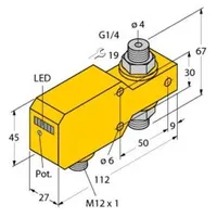 Turck Inline-Sensor FCI-D04A4P-ARX-H1140