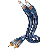 In-akustik Composite Audio Kabel 5m blau/silber 0040405