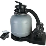 SUMMER FUN Best Clean Smart Sandfilteranlage grau schwarz