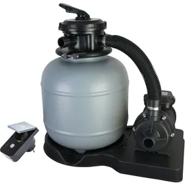 SUMMER FUN Best Clean Smart Sandfilteranlage grau schwarz