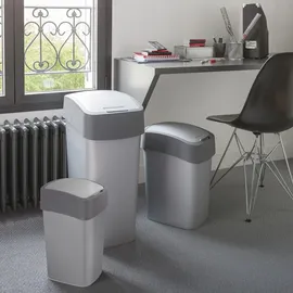 Curver Flip Bin 10 l silber/graphit