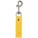 PFIFF 102918 Gertenhalter aus Filzmateriel, Sattelhalterung für Gerte, Gelb, Einheitsgröße