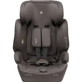 KIKKABOO Kindersitz I-Bronn i-Size (76-150cm) Isofix, Top Tether, Kissen, Gurt beige