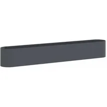 vidaXL Hochbeet im Garten 280 x 40 x 40 cm Anthrazit