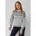 s.Oliver Gestreifter Strickpullover grau 4XL