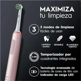 Oral-B Pro 3 3900 weiß + 2. Handstück black + Aufsteckbürste