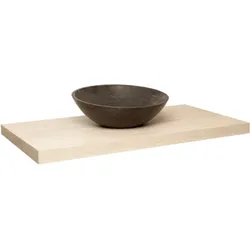 Naturel Dolce Waschtischplatte 80x8x50 cm Akazie DO8050AK