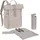 Lässig Rolltop Up Wickelrucksack Taupe