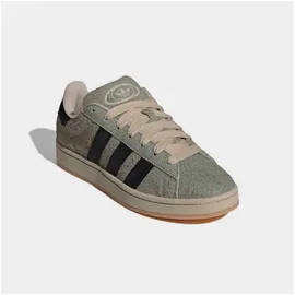 adidas Campus Herren Weite E Silver Pebble/Core Black/Stone Khaki 42