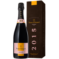 Champagner Veuve Clicquot Rosé Vintage 2015 - Mit Etui