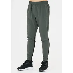 Lauftights ENDURANCE "Jeen", Herren, Gr. M, US-Größen, grün, 90% Polyester, 10% Elasthan, unifarben, casual, Hosen, in atmungsaktiver und dehnbarer Qualität