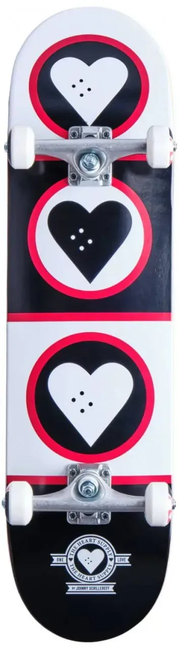 Heart Supply Squad Skateboard schwarz  8.25"  