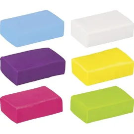 Brunnen Modelliermassen-Set Knete 120 g 6 Farben