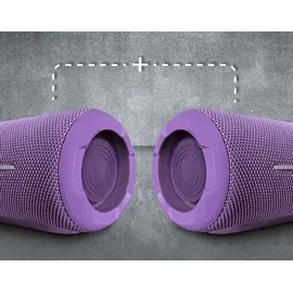 Silvercrest SILVERCREST® Lautsprecher Bluetooth »Rhythm Go« lila