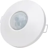 Kopp Kopp, 827800009 INFRAcontrol Päsenzmelder 360°, Montage Deckeneinbau, 12m Erfassungsbereich, Akustik, 1-Kanal, Farbe: weiß