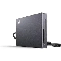 Angelbird SD Dual Card Reader (USB), Speicherkartenlesegerät, Grau